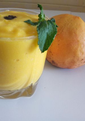 A picture of Creamy Mango Lassi.