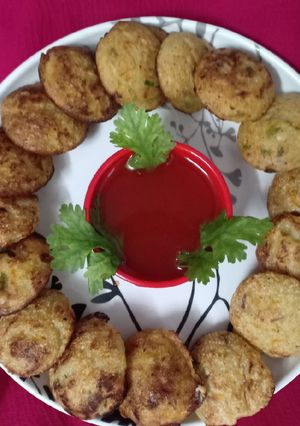A picture of Appe golgappa.