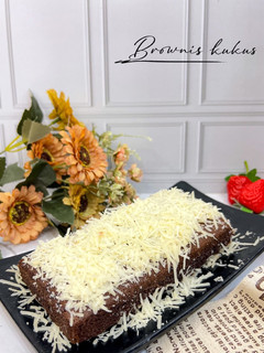 Foto resep Brownis kukus 1 telur no mixer