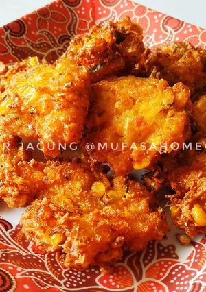 Foto resep Dadar Jagung (Bakwan Jagung super renyah berempah)