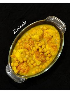 عکسی از دستور کوفته مرغ و نخود