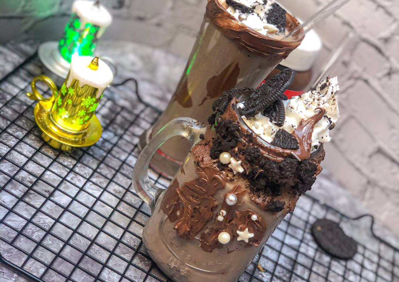 Oreo milkshake
