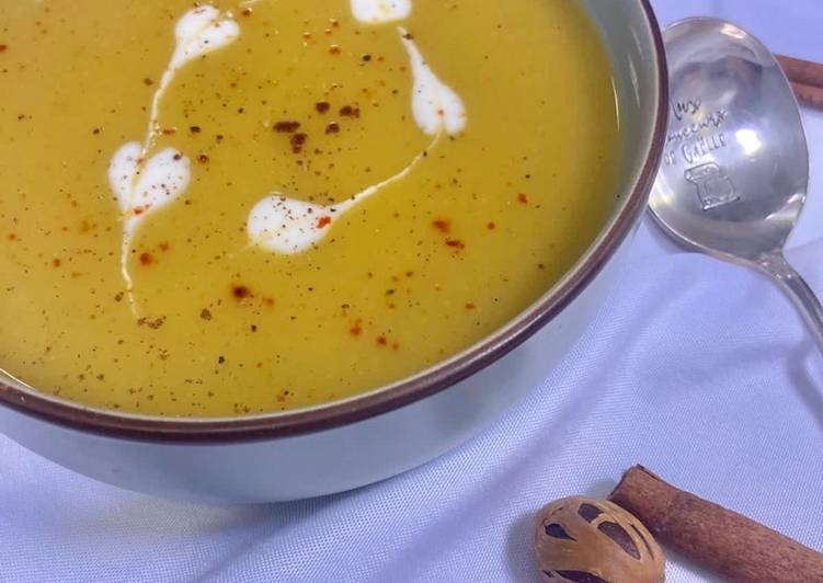 A révélé le secret de la recette Soupe de butternut à la maison