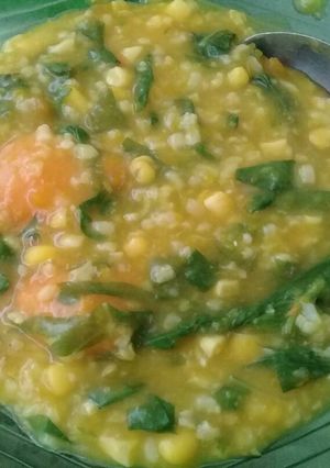 Foto resep Bubur manado sederhana