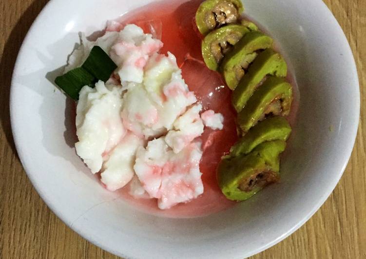 Cara Gampang Membuat Es pisang ijo Anti Gagal