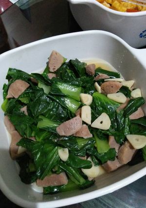 Foto resep Tumis Pakcoy with Meatball