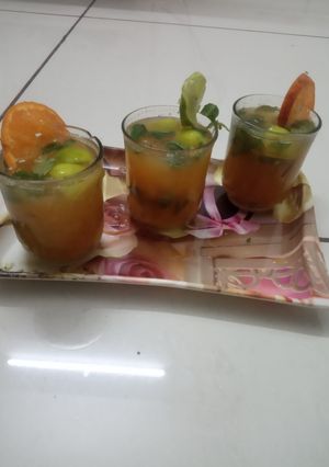 ઓરેન્જ મોકટેલ (orange mocktail recipe in gujarati) રેસીપી મુખ્ય ફોટો
