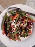 Ensalada de betabel, zanahoria y ejotes