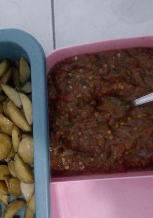 Foto resep Jengkol goreng & sambel terasi