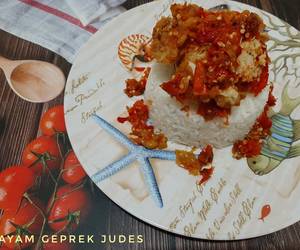 Resep Populer Ayam Geprek Judes Enak Sempurna Resep Populer Ayam Geprek Judes Enak Sempurna