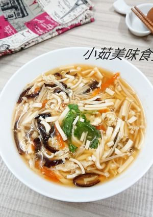 A picture of Hot and Sour Soup.
