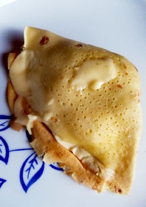 Zdjęcie przepisu Naleśniki na piwie z cukinią i boczkiem🌮.