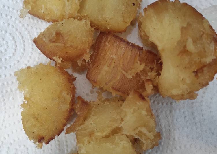 Singkong goreng merekah