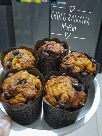 Cara Gampang Membuat Resep  Choco Banana Muffin yang Bisa Manjain Lidah, Enak Banget