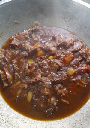 Foto resep Bistik daging sapi simpel