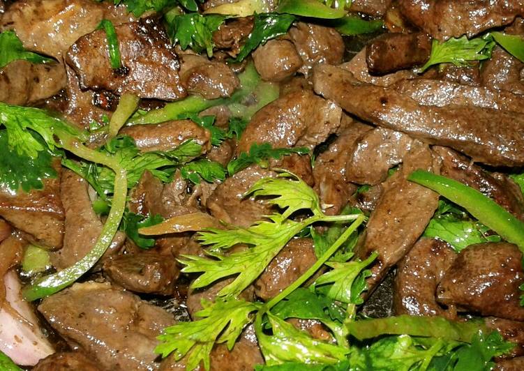 Recipe of Ultimate Pan fried liver