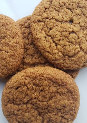 A picture of Soft Ginger Cookies.