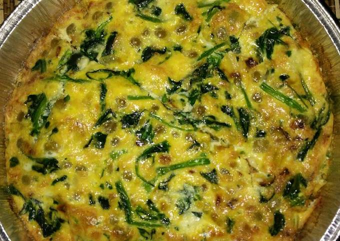 Quiche bayam gampang