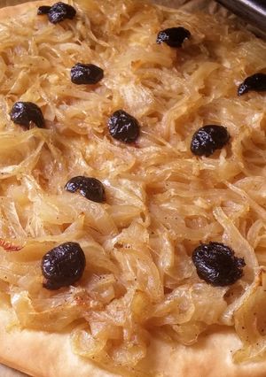 Une photo de Pissaladière (vegan)