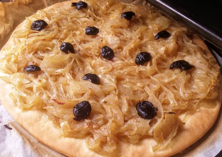 Recette de Récompense-gagner Pissaladière (vegan)