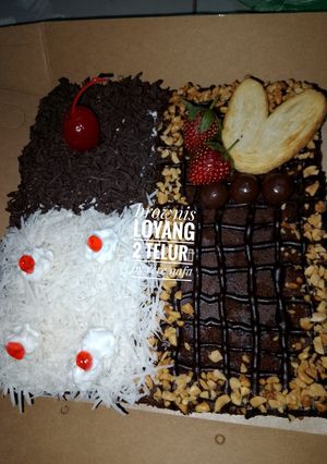 Foto resep Brownis 2 telur