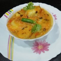 A picture of Arbi Masala Curry.