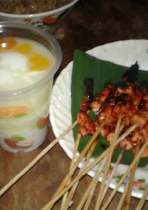 Foto resep Sate dadakan rasa ayam bakar ala ratnabundana