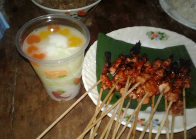 Sate dadakan rasa ayam bakar ala ratnabundana