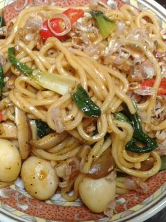 Foto resep Mie goreng lada hitam (menu sahur)