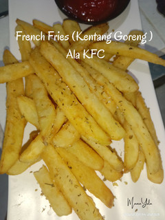 Foto resep Kentang Goreng (French Fries) Ala KFC