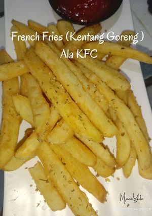 Foto resep Kentang Goreng (French Fries) Ala KFC