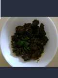 Goat liver fry
