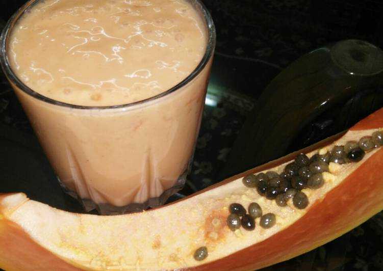 Papaya smoothie