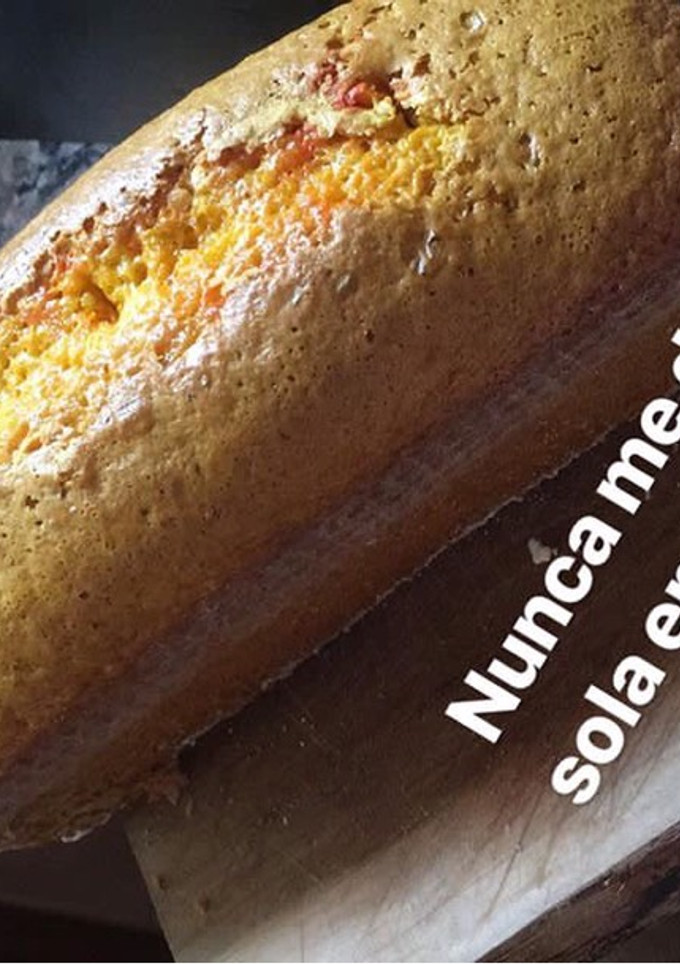 Una foto de Budín de naranja y limón