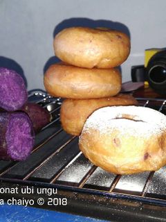 Foto resep Donat ubi ungu
