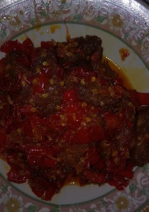 Foto resep Dendeng balado