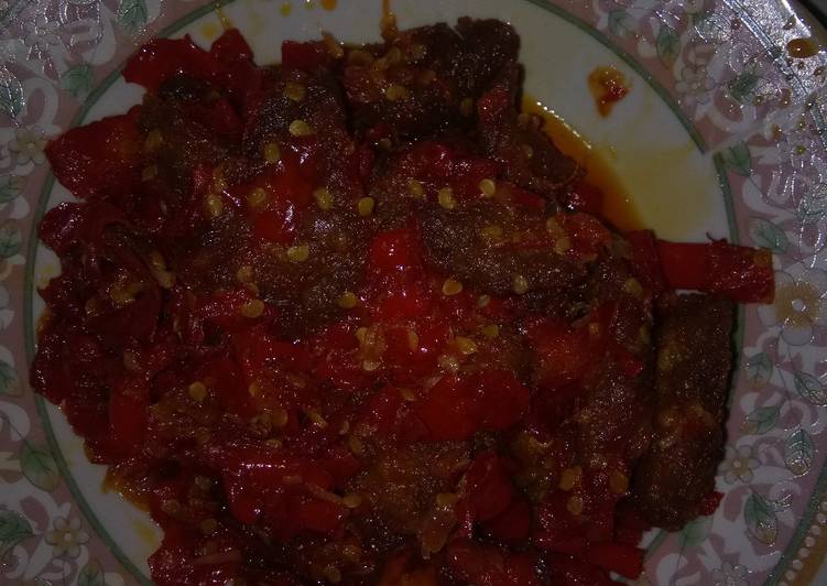 Dendeng balado