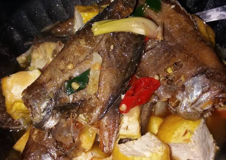 Tumis pedas ikan sepat