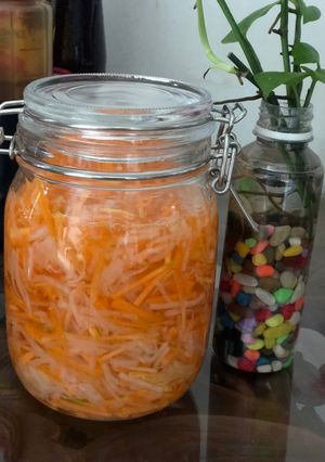 Foto resep 100. Namasu (acar lobak wortel) #cookingdiary