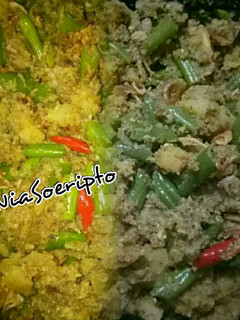 Foto resep Buncis Kentang Serundeng Kelapa