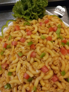 A picture of Macroni salad.