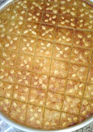 صورة لوصفة الهريسه 😋