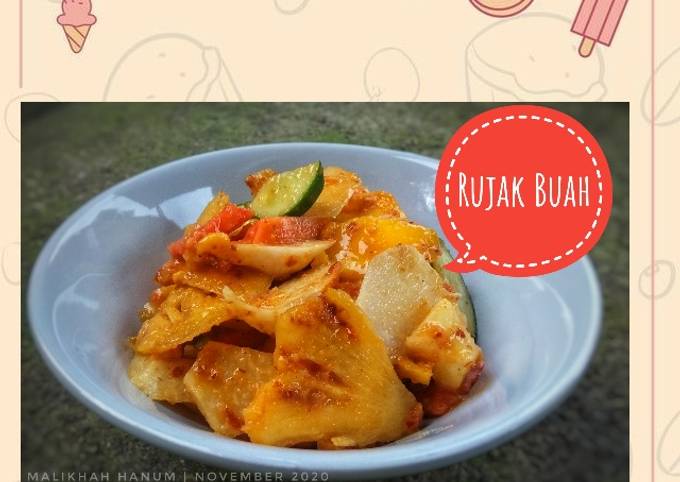 Resep Rujak Buah 🍍🍎 Anti Gagal