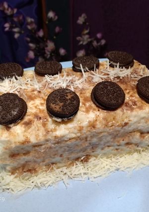 Foto resep Bolu Kukus Tiramisu with Cream Cheese