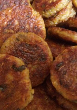عکسی از دستور کتلت سیب زمینی و گوشت