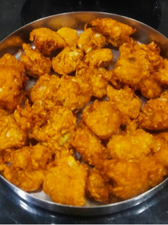 A picture of Fasting Pumpkin Fritters (kaddu pakore).