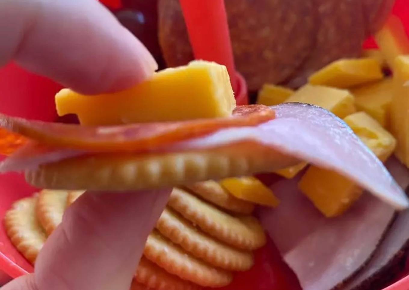 Homemade mega lunchables ( for big kids/teens