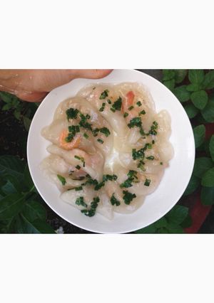 Hình của món Bánh bột lọc trần.