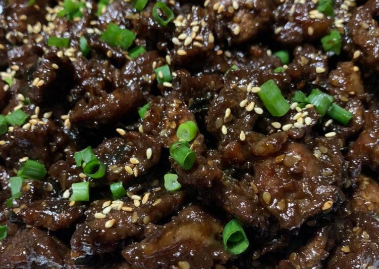 Recipe of Perfect Beef Bulgogi