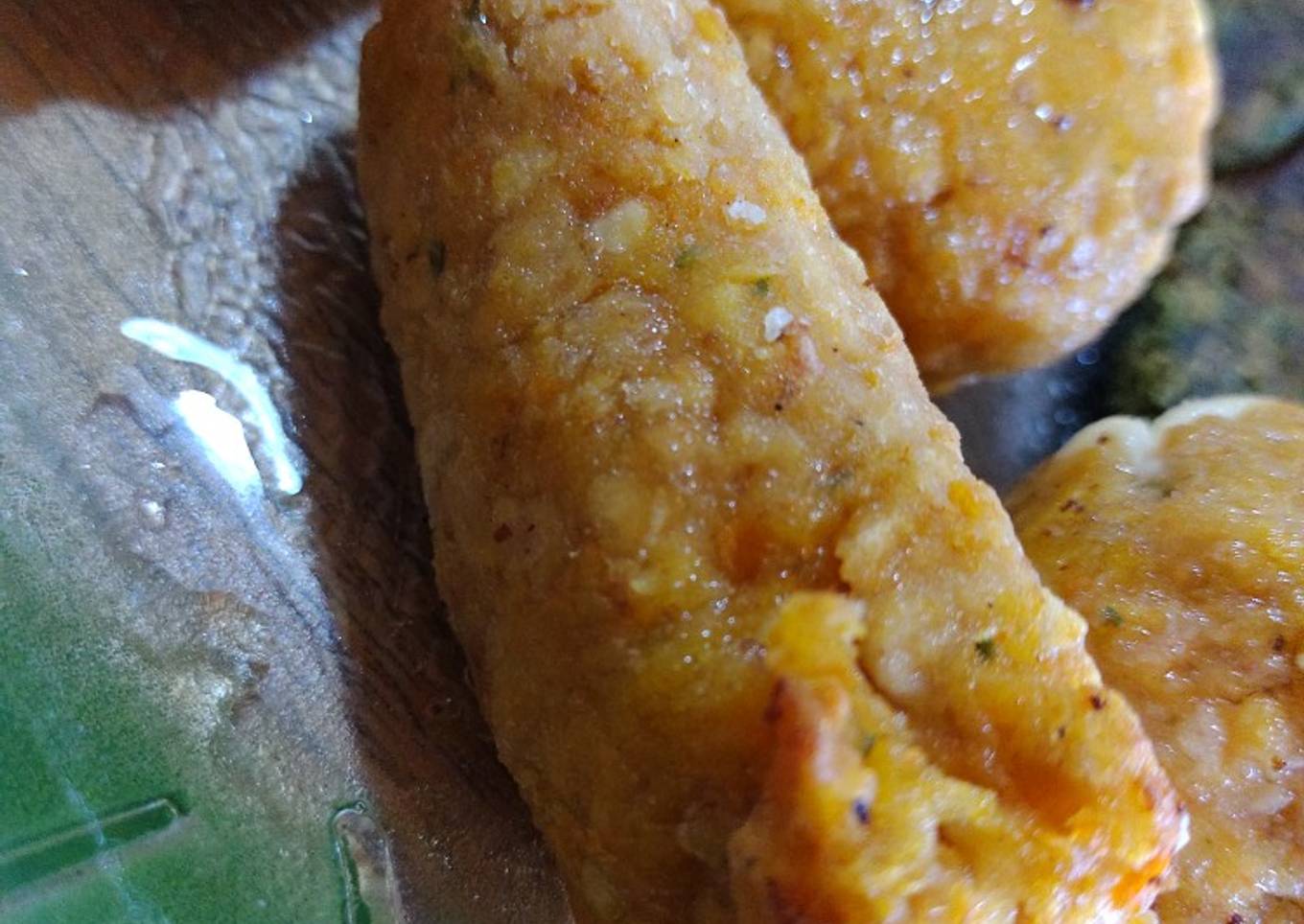 Barritas de soja texturizada, zanahoria, y zapallo calabaza